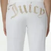 Technicolor Customizable Big Bling Velour Track Pants