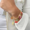 Tropical Fruit Charm Bracelet