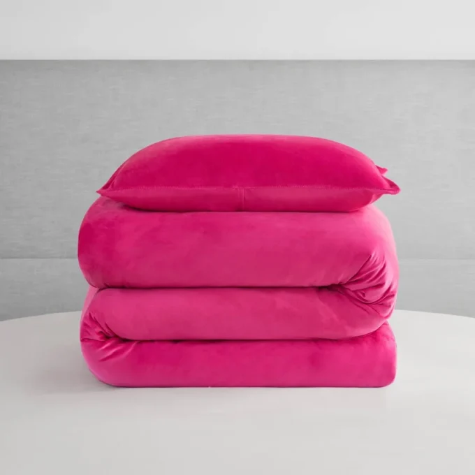 Velour Comforter Set