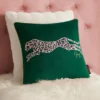 Velvet Cheetah Square Pillow