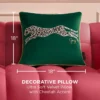 Velvet Cheetah Square Pillow
