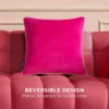 Velvet Cheetah Square Pillow
