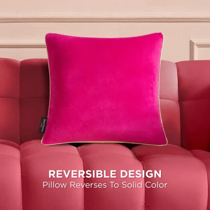 Velvet Cheetah Square Pillow