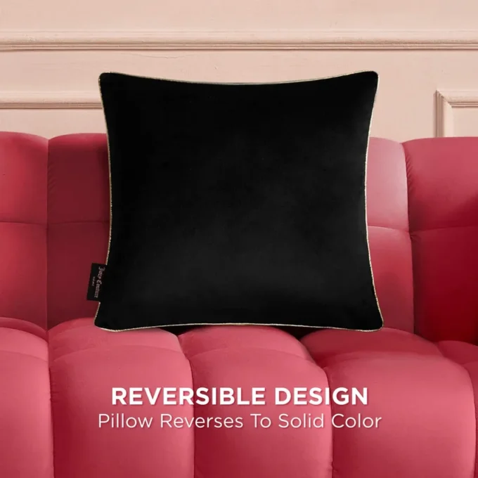 Velvet Cheetah Square Pillow