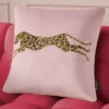 Velvet Cheetah Square Pillow