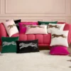 Velvet Cheetah Square Pillow
