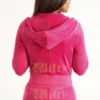 Wifey Customizable Big Bling Velour Hoodie