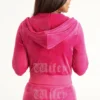 Wifey Customizable Big Bling Velour Hoodie