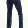 Wifey Customizable Big Bling Velour Track Pants
