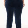 Wifey Customizable Big Bling Velour Track Pants